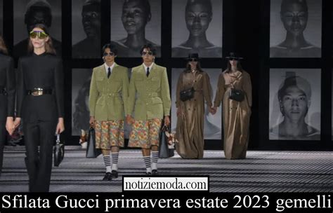 gucci sfilata estate 2023|gucci spring 2023.